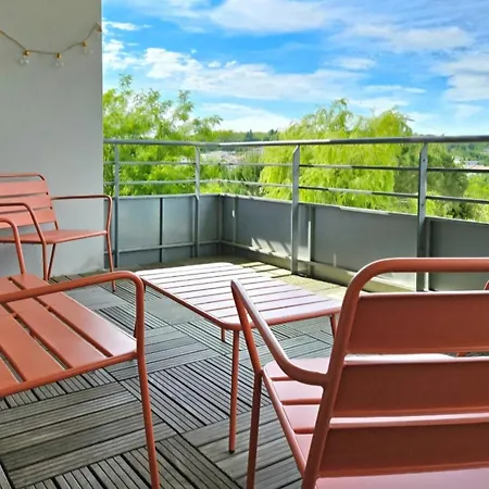 T3 Universites & Hospitals - Havre De Paix Pres - Parking - Terrasse