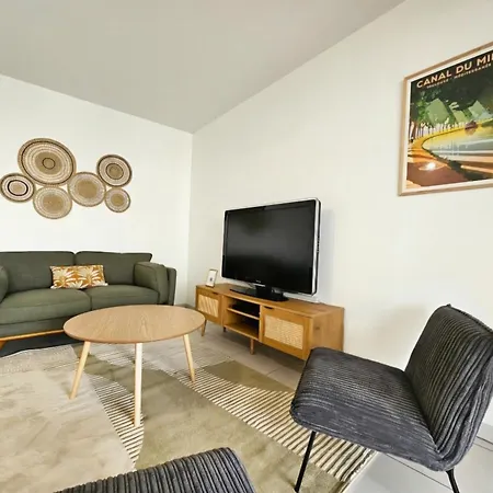 T3 Universites & Hospitals - Havre De Paix Pres - Parking - Terrasse Тулуза