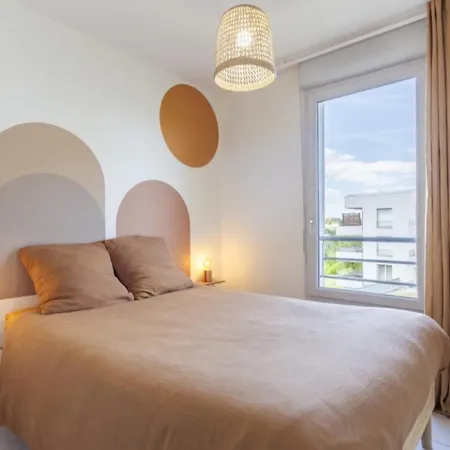 T3 Universites & Hospitals - Havre De Paix Pres - Parking - Terrasse Апартаменты