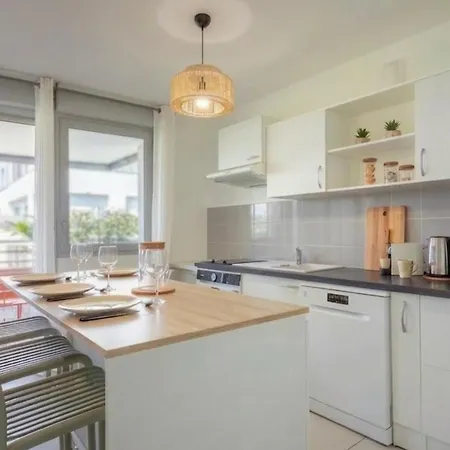 T3 Universites & Hospitals - Havre De Paix Pres - Parking - Terrasse