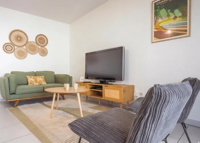 Apartament T3 Universites & Hospitals - Havre De Paix Pres - Parking - Terrasse